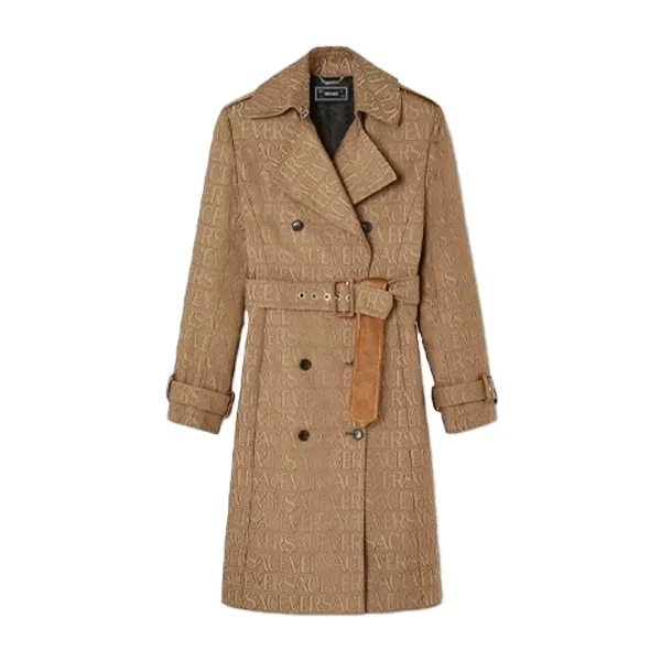 VERSACE ALLOVER TRENCH COAT