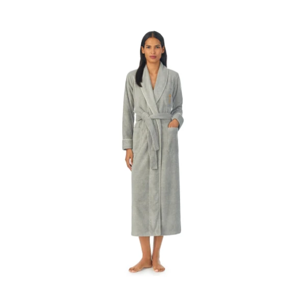 Recycled Poly Dalton Fleece Robe